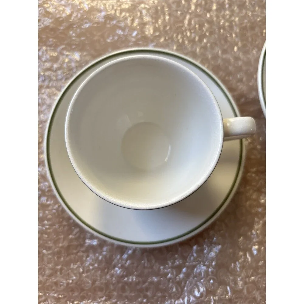 Tiffany & Co Staffordshire Gardens Tea Cup Saucer Pair Berries Made in England